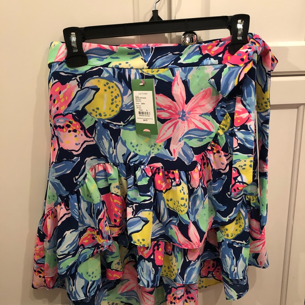 Lilly Pulitzer NWT Nessa Wrap Skirt